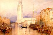 Joseph Mallord William Turner Boston in Lincolnshire France oil painting artist